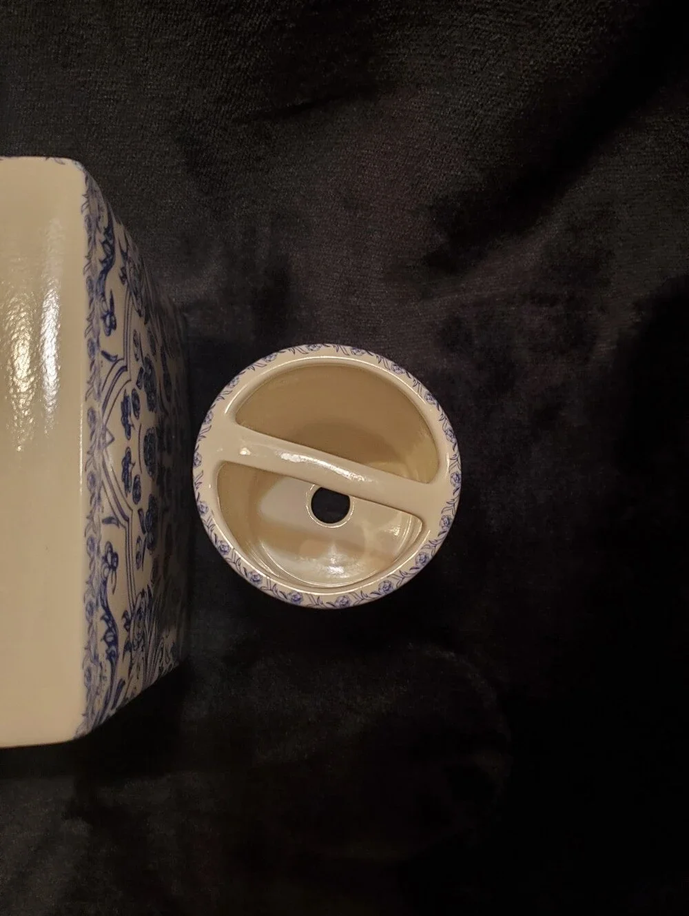 Rare Kassatex New York Orsay Blue Porcelain Bath Accessories Collection READ 1ST
